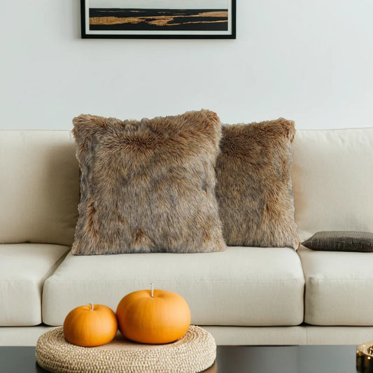 Fur Pillow Mocha